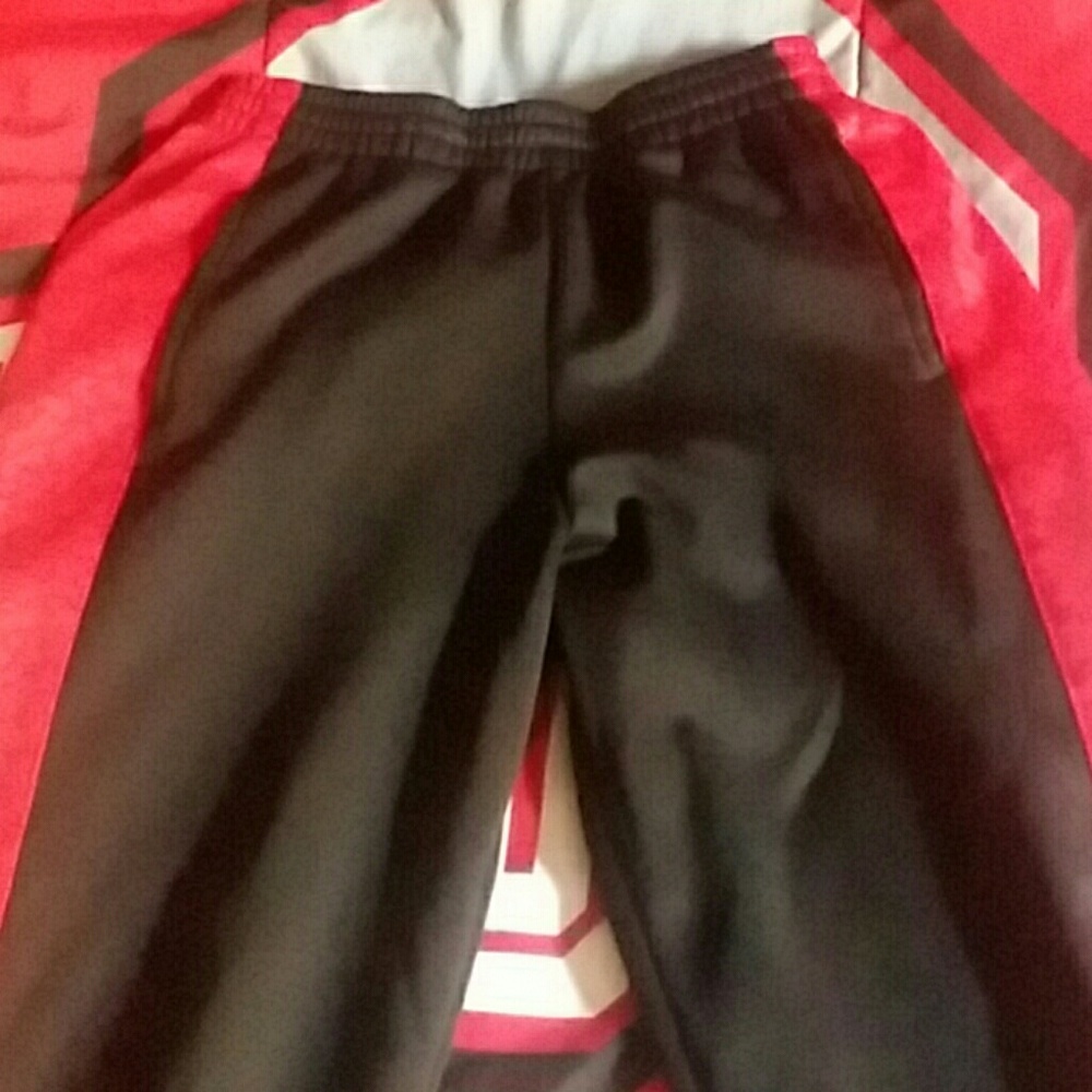 Black and Red Jordan Sweatpants